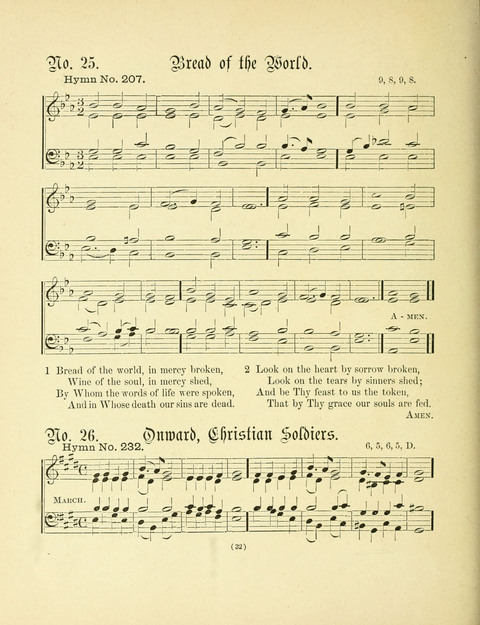 Hymn Tunes: being further contributions to the hymnody of the church page 32