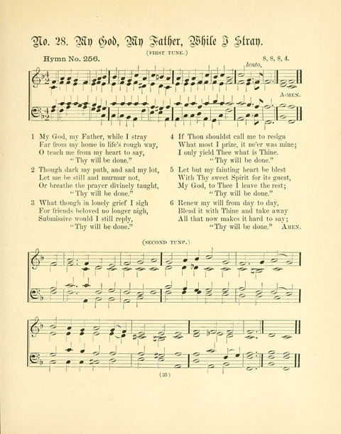 Hymn Tunes: being further contributions to the hymnody of the church page 35