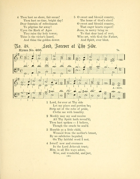Hymn Tunes: being further contributions to the hymnody of the church page 55