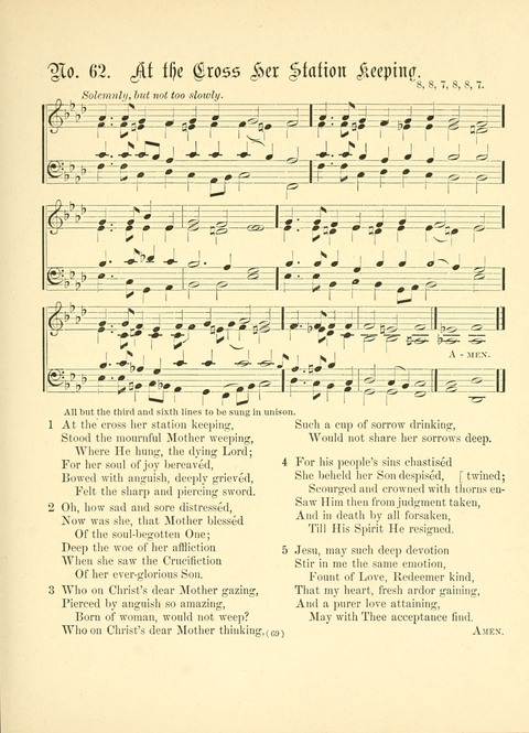 Hymn Tunes: being further contributions to the hymnody of the church page 69