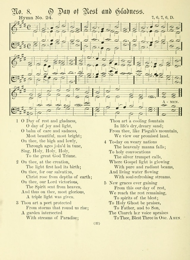 Hymn Tunes: being further contributions to the hymnody of the church page 12