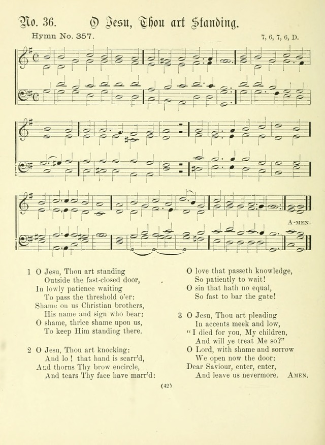 Hymn Tunes: being further contributions to the hymnody of the church page 42
