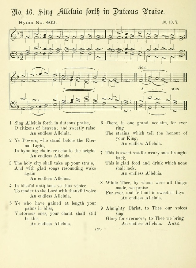 Hymn Tunes: being further contributions to the hymnody of the church page 52