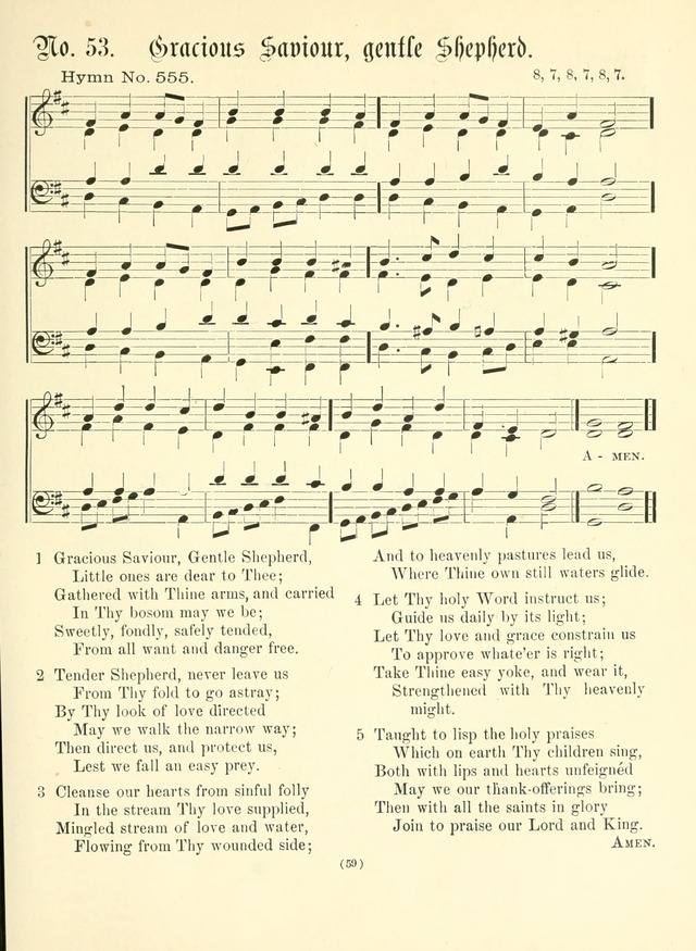 Hymn Tunes: being further contributions to the hymnody of the church page 59