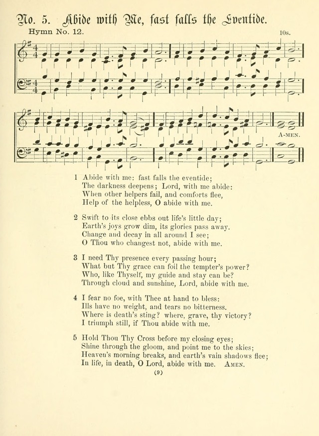 Hymn Tunes: being further contributions to the hymnody of the church page 9