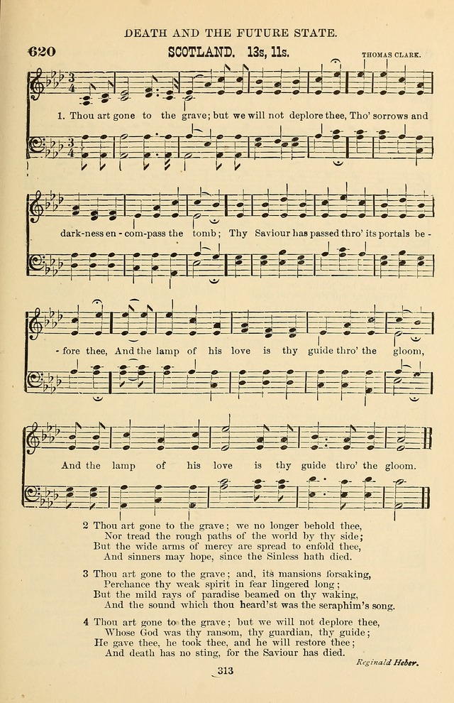 Hymn and Tune Book of the Methodist Episcopal Church, South (Round Note Ed.) page 313