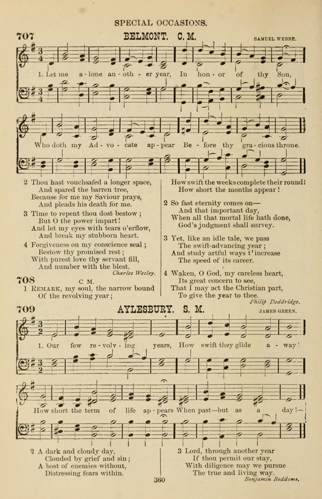 Hymn and Tune Book of the Methodist Episcopal Church, South (Round Note Ed.) page 360