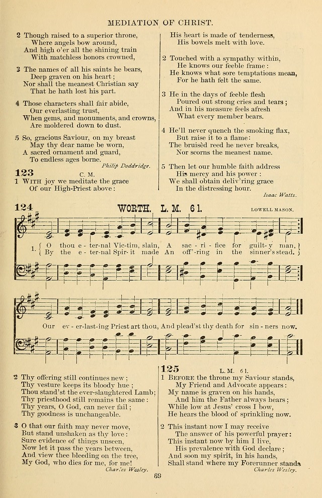Hymn and Tune Book of the Methodist Episcopal Church, South (Round Note Ed.) page 69
