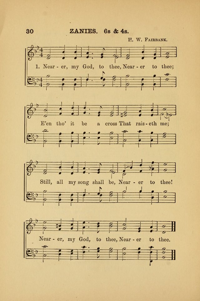 Hymn and Tune Book: for Schools and Colleges page 30