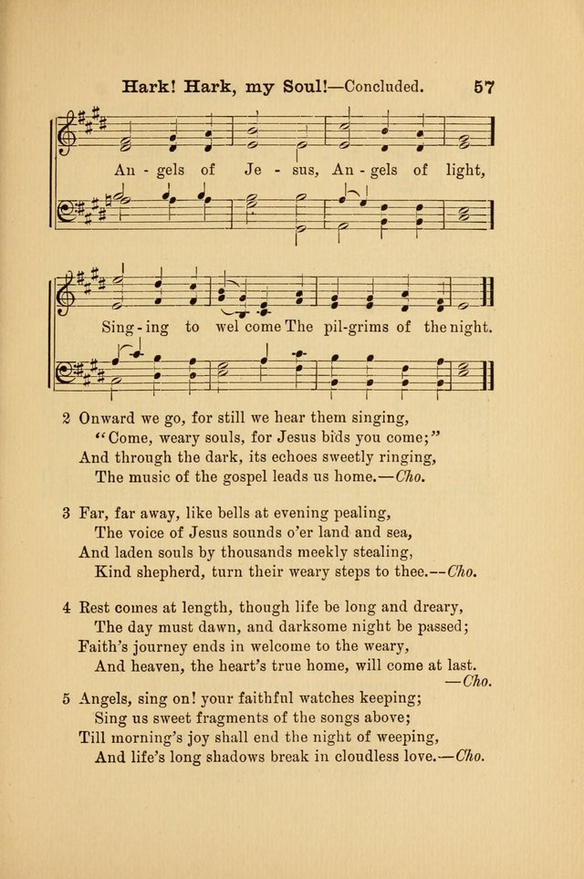 Hymn and Tune Book: for Schools and Colleges page 57