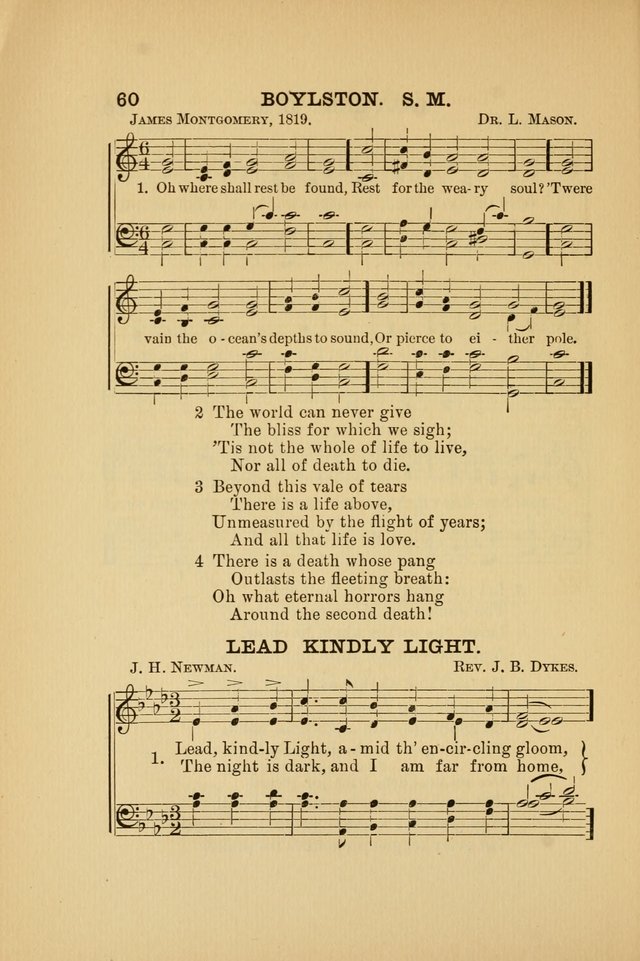 Hymn and Tune Book for Schools and Colleges 60b. Lead, kindly Light
