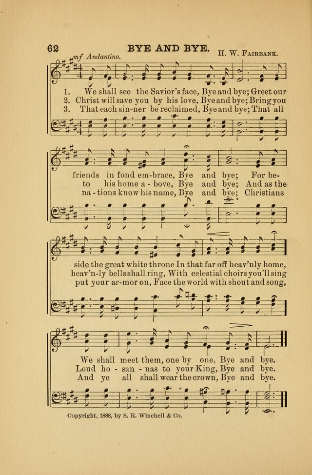 Hymn and Tune Book: for Schools and Colleges page 62