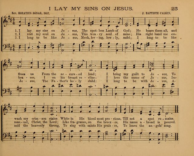 The Hymnary with Tunes: a collection of music for Sunday schools page 25
