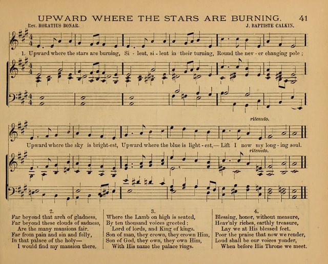 The Hymnary with Tunes: a collection of music for Sunday schools page 41