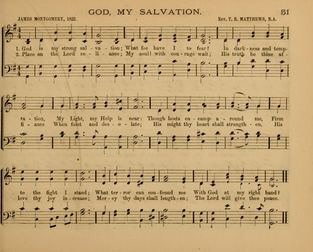 The Hymnary with Tunes: a collection of music for Sunday schools page 51