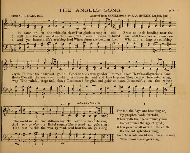 The Hymnary with Tunes: a collection of music for Sunday schools page 87