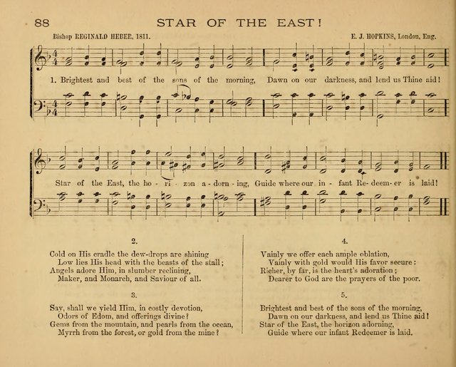 The Hymnary with Tunes: a collection of music for Sunday schools page 88