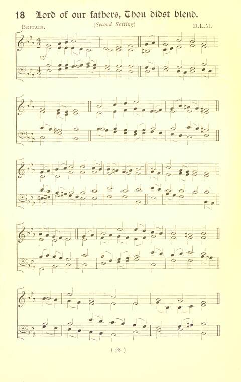 Hymn Tunes and Carols page 28