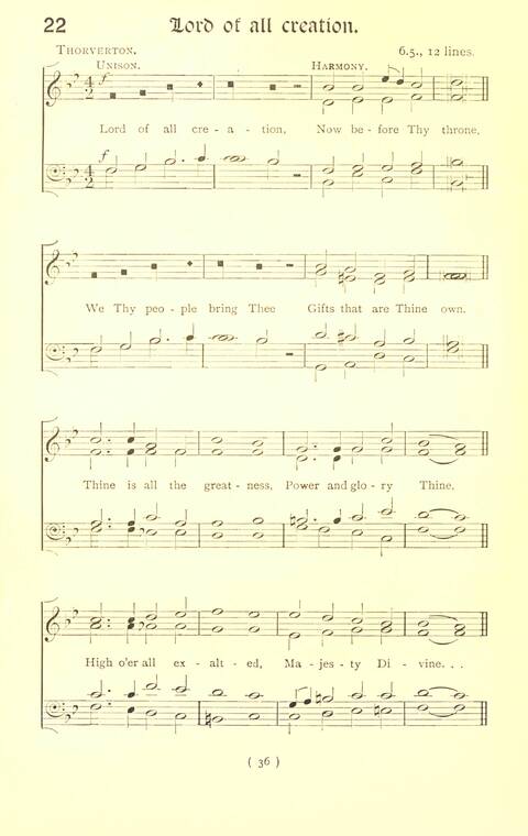 Hymn Tunes and Carols page 36