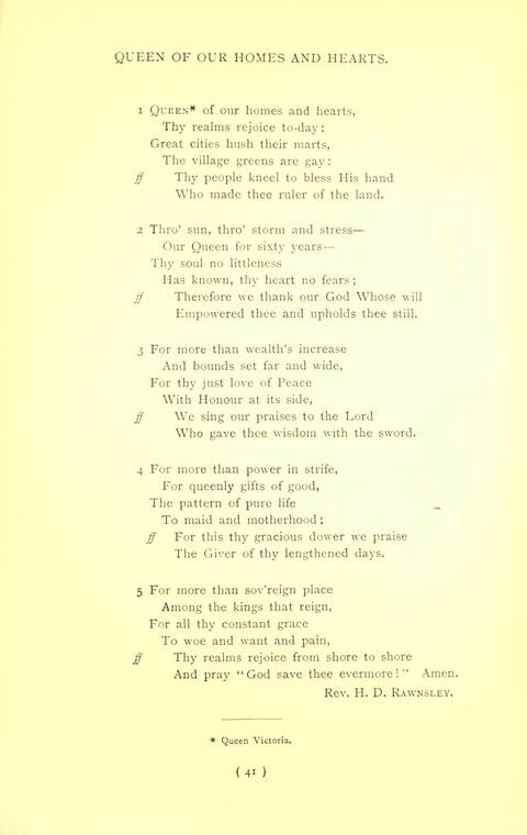 Hymn Tunes and Carols page 41