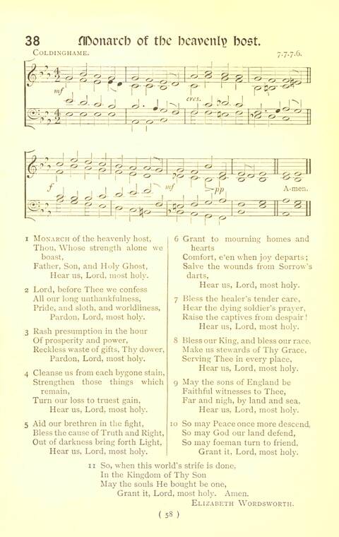 Hymn Tunes and Carols page 58