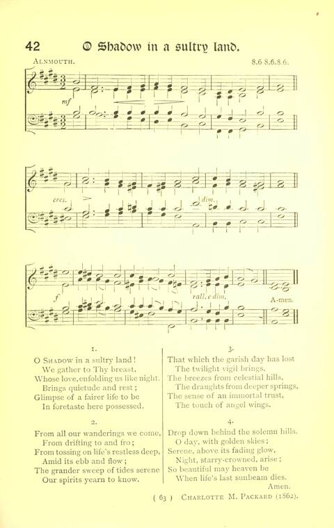 Hymn Tunes and Carols page 63