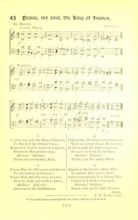 Hymn Tunes and Carols page 67