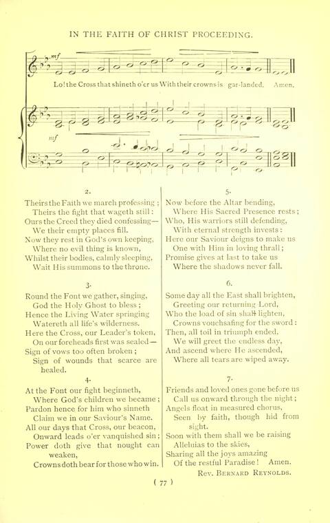 Hymn Tunes and Carols page 77