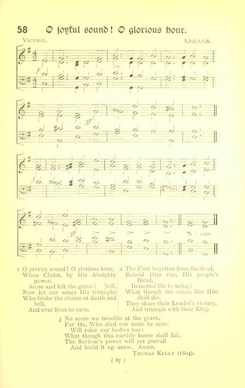 Hymn Tunes and Carols page 87