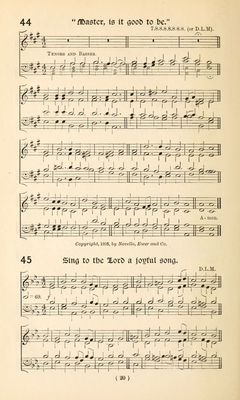 Hymn Tunes page 20
