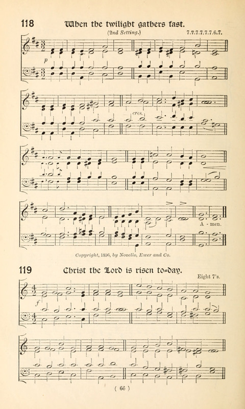 Hymn Tunes page 66