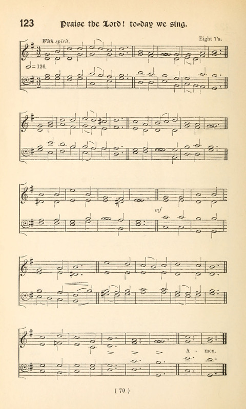 Hymn Tunes page 70
