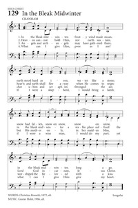 In the Bleak Midwinter | Hymnary.org