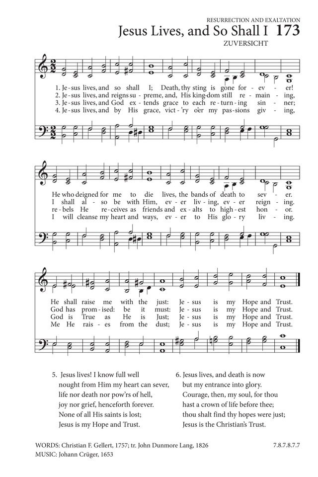 JESUS, MEINE ZUVERSICHT | Hymnary.org
