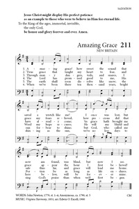 Impertinent Amazing Grace Lyrics Printable | Obrien's Website