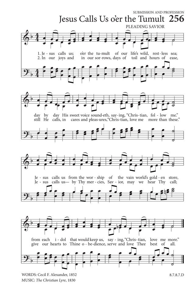 Hymns to the Living God page 206