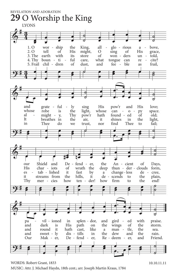 Hymns to the Living God page 21