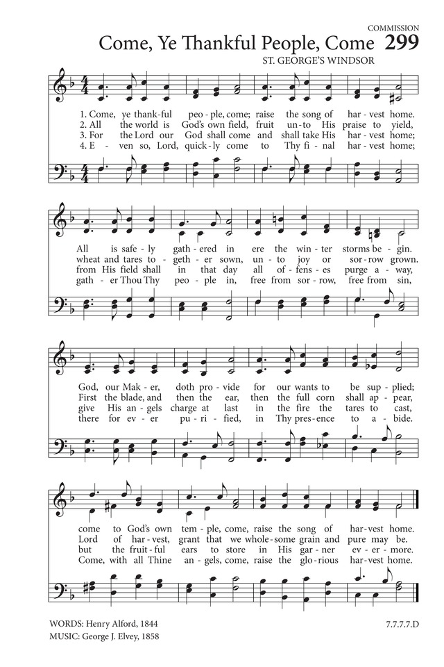 299) Children of Our Heavenly Father (LDS Hymns - piano with lyrics) 