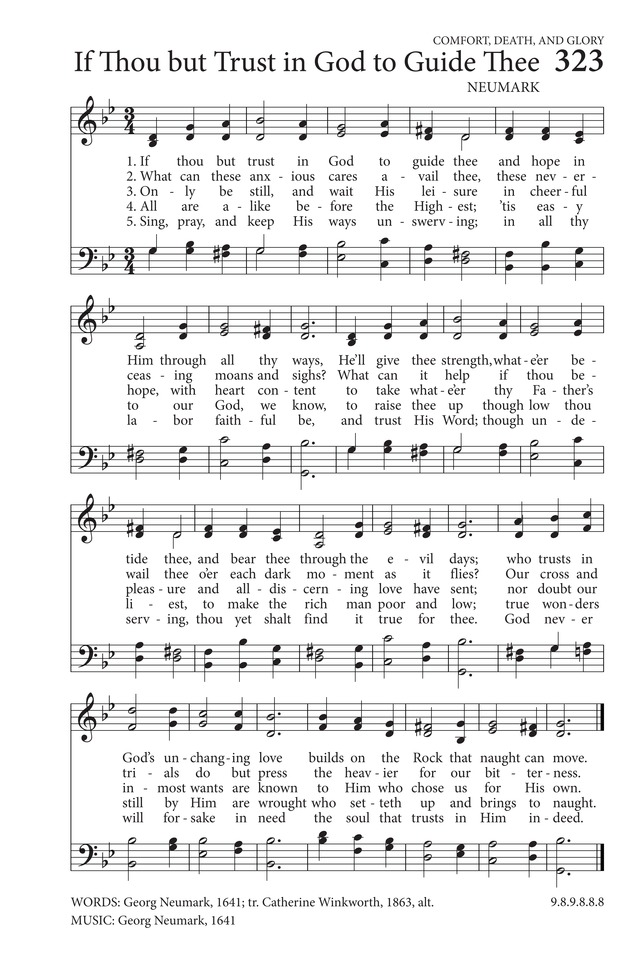 Hymns to the Living God page 258