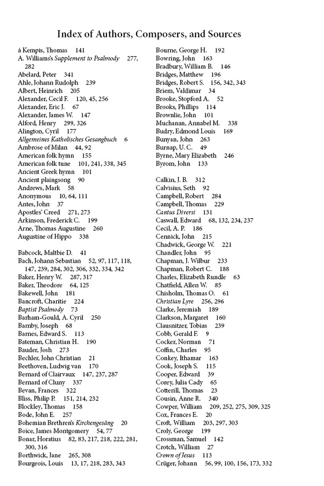 Hymns to the Living God page 277