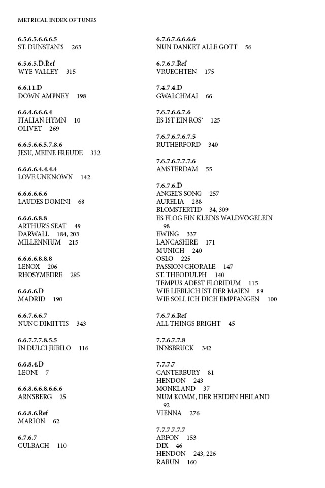 Hymns to the Living God page 285