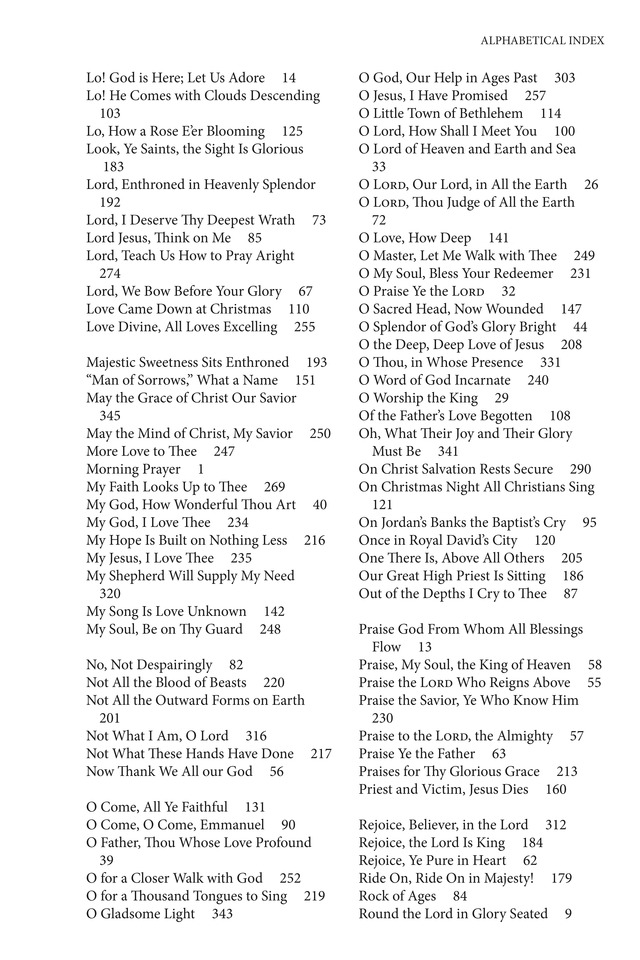 Hymns to the Living God page 294