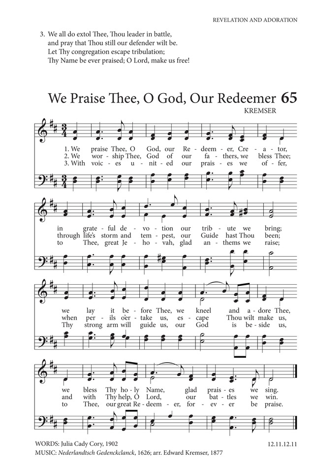 Hymns to the Living God page 50