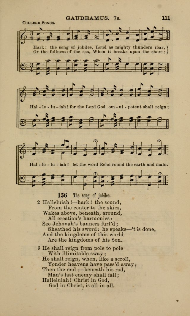 Hymns and Tunes for Prayer and Social Meetings page 111
