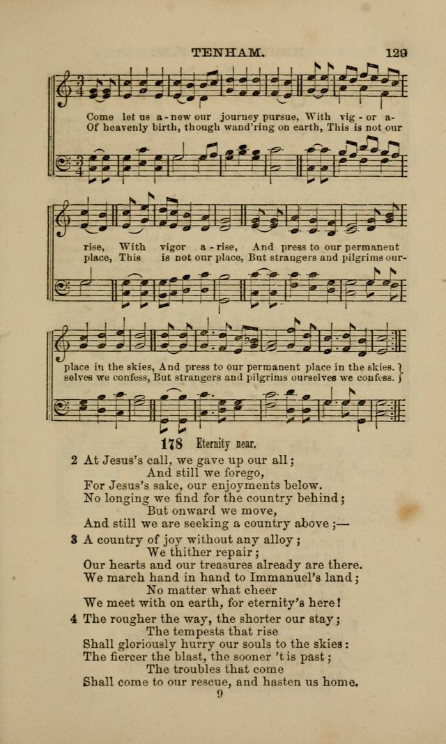 Hymns and Tunes for Prayer and Social Meetings page 129
