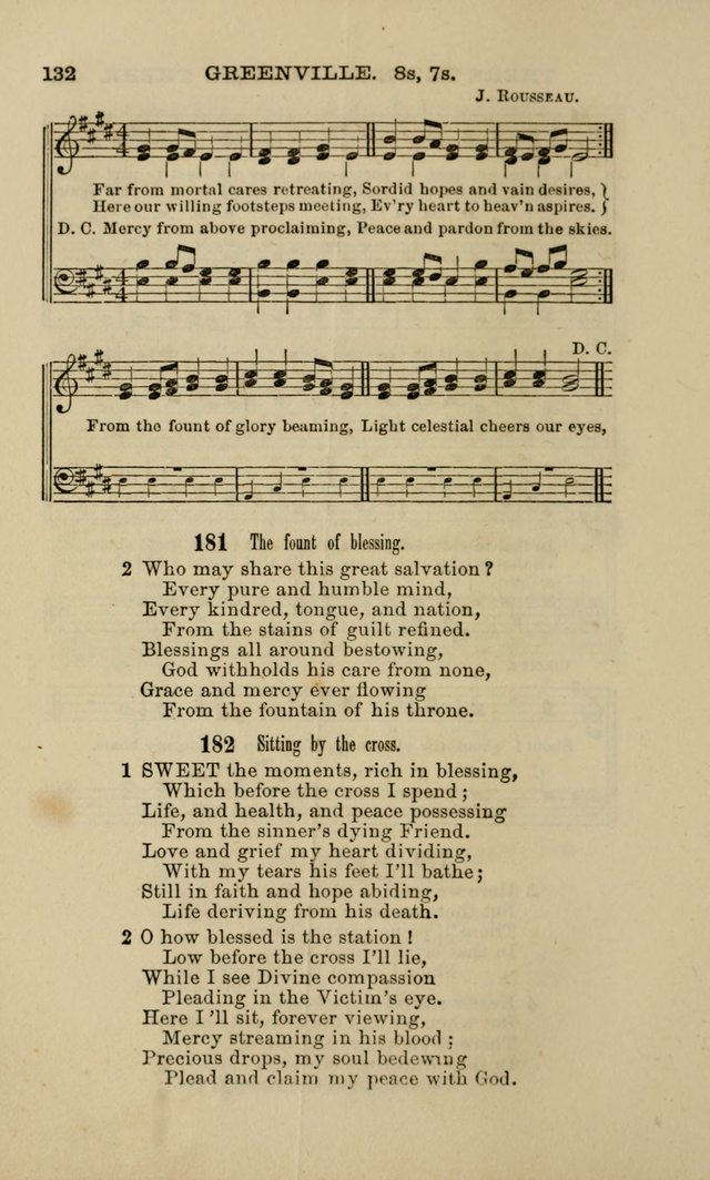 Hymns and Tunes for Prayer and Social Meetings page 132