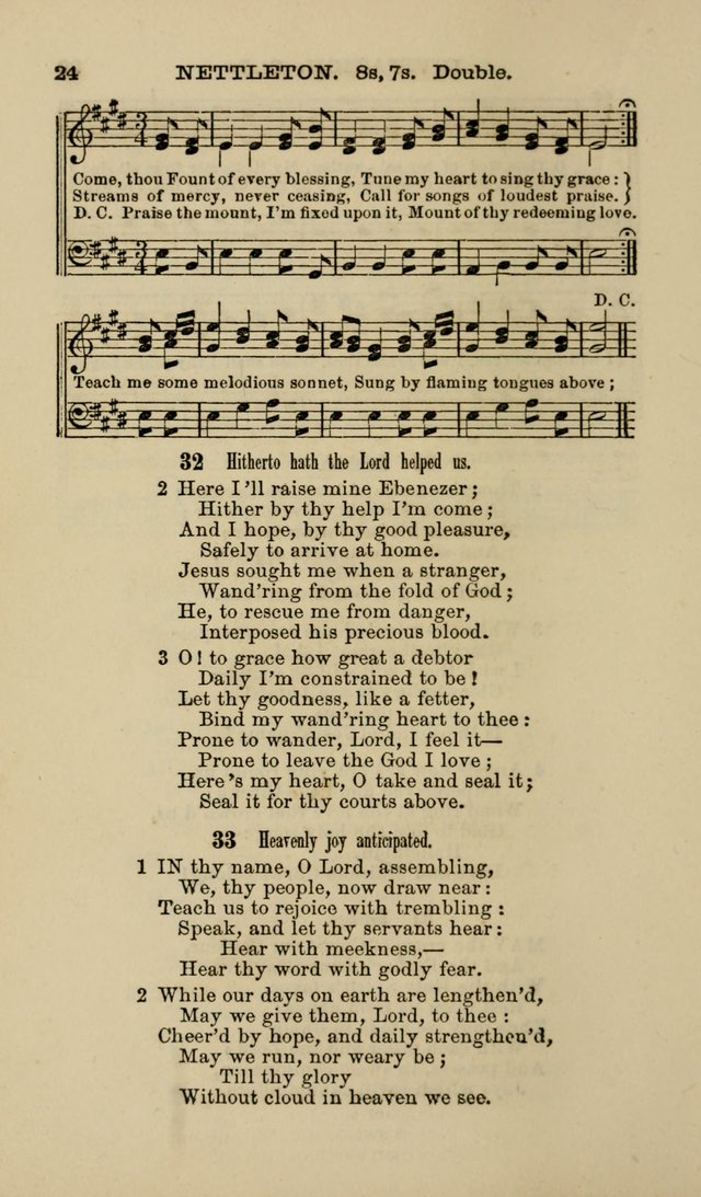 Hymns and Tunes for Prayer and Social Meetings page 24 | Hymnary.org