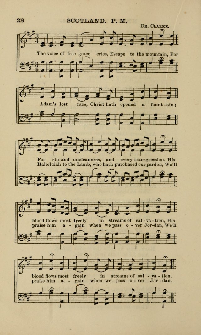 Hymns and Tunes for Prayer and Social Meetings page 28
