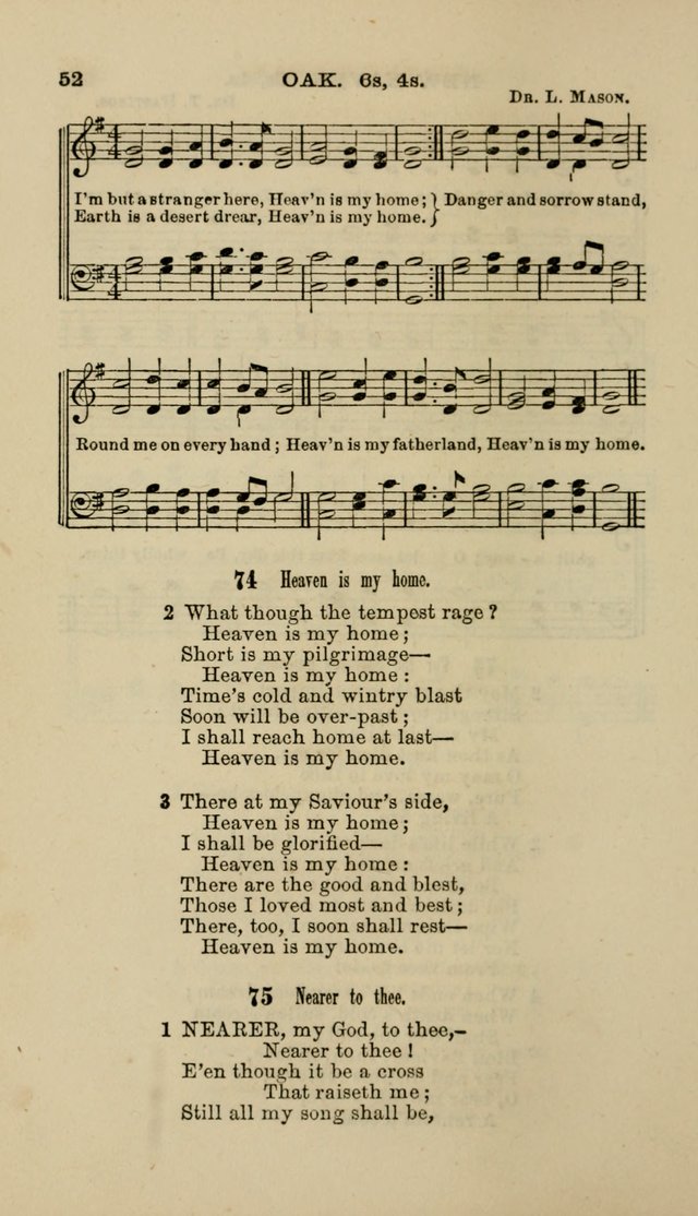 Hymns and Tunes for Prayer and Social Meetings page 52