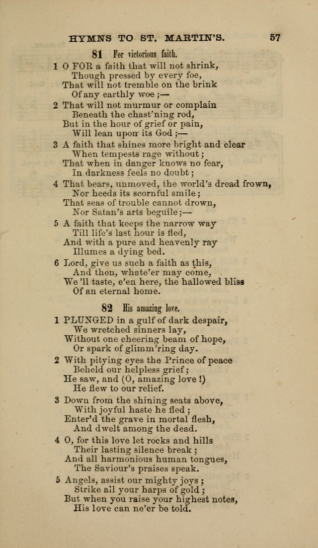 Hymns and Tunes for Prayer and Social Meetings page 57